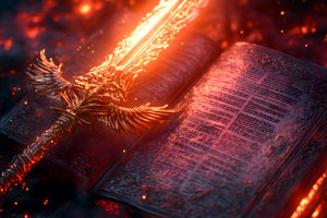 Sorcerer's Fang Enchanted Sword - Demons & Saints RPG Magical Weapon