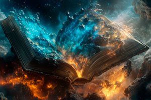 Tome of the Universe Grimoire - Demons & Saints RPG Magic Book